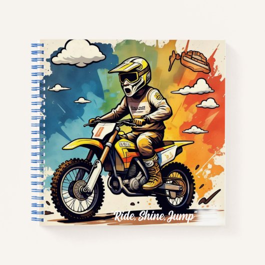 『黄金の笑い跡』 ノートブック (正面)