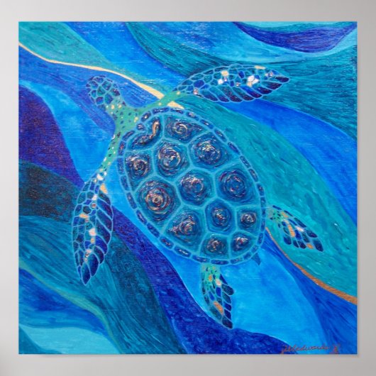 「黄金の糸」プリント ポスター (正面)