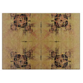 黄金の絡み カッティングボード (正面)