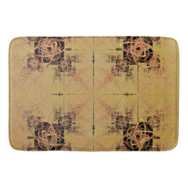 黄金の絡み バスマット