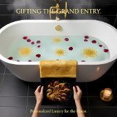 黄金の羽毛威厳のある：孔雀 バスタオルセット