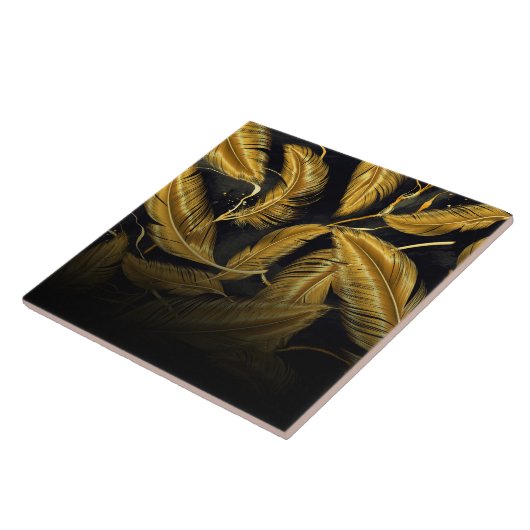 黄金の羽 タイル (側面)