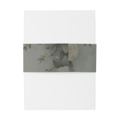 黄金の翼を持つスティームパンクの妖精 招待状ベリーバンド (裏面例)