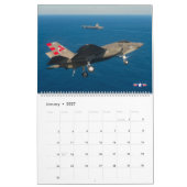 黄金の翼 – 米国海軍航空 カレンダー (1月 2027)