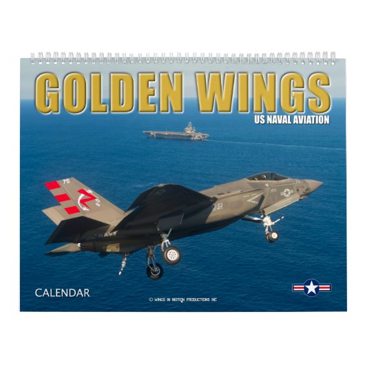 黄金の翼 – 米国海軍航空 カレンダー (カバー)