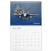 黄金の翼 – 米国海軍航空 カレンダー (1月 2027)