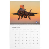 黄金の翼 – 米国海軍航空 カレンダー (1月 2027)