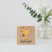 黄金の聖杯 スクエア名刺 (スタンド正面)