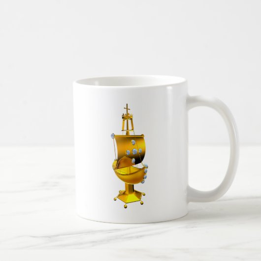 黄金の船 コーヒーマグカップ (右)