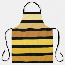 黄金の色合いストライプオンブラック