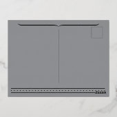 黄金の花々 静物 ホリデー ポストカード (裏面)