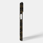 黄金の花の模様 Case-Mate iPhoneケース (裏面 / 右)
