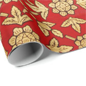 黄金の花を包む紙 ラッピングペーパー (ロールコーナー)
