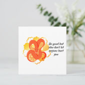 黄金の花を飾る赤蛇» | ユニーク&ラグジュアリー 招待状 (スタンド正面)