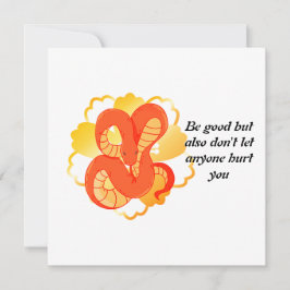 黄金の花を飾る赤蛇» | ユニーク&ラグジュアリー 招待状