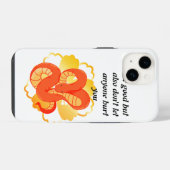 黄金の花を飾る赤蛇» | ユニーク&ラグジュアリー iPhoneケース (裏面横)