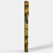 黄金の花柄の和風の花 Case-Mate iPhoneケース (裏面 / 右)