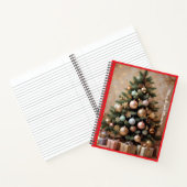 黄金の花柄 ノートブック (内部)