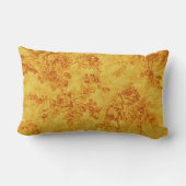 黄金の花腰枕 ランバークッション (裏面)