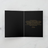 黄金の花50結婚周年 カード (内部)