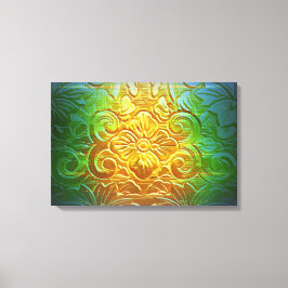 黄金の花 キャンバスプリント