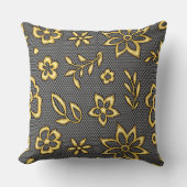 黄金の花 クッション (正面)