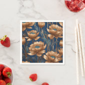 黄金の花 スタンダードカクテルナプキン (インサイチュ)