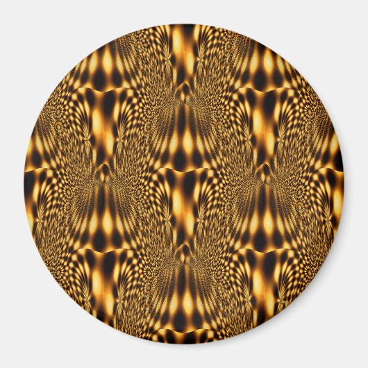 黄金の花…... マグネット (正面)