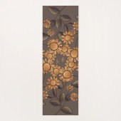 黄金の花 ヨガマット (裏面)
