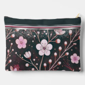 黄金の花：繊細なフローラ交響曲 アクセサリーポーチ (裏面)