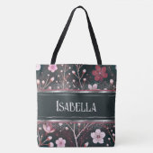 黄金の花：繊細なフローラ交響曲 トートバッグ (正面)