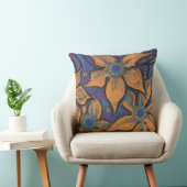 黄金の花、装飾パステル絵画ズ、フローラ クッション (椅子)
