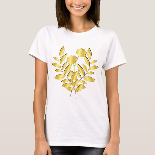 黄金の花 Tシャツ (正面)