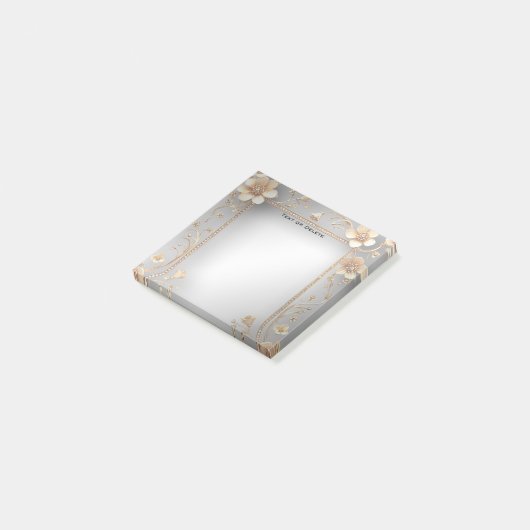 黄金の花Post it Notes ポストイット (アングル)