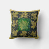 黄金の葉 クッション (裏面)