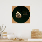 黄金の葉 ポスター (キッチン)