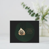 黄金の葉 ポストカード (スタンド正面)