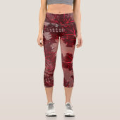 黄金の葉 1 カプリレギンス (正面)