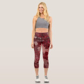 黄金の葉 1 カプリレギンス (正面)