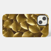 黄金の葉 iPhoneケース (裏面横)