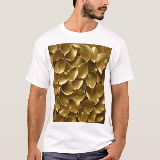 黄金の葉 Tシャツ (正面)