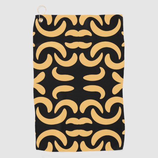 黄金の虫 ゴルフタオル (正面)