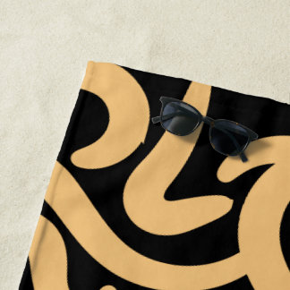 黄金の虫 ビーチタオル