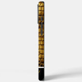 黄金の蛇の皮が光に輝く Case-Mate iPhoneケース (裏面 / 左)