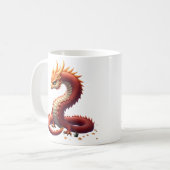 黄金の蛇龍 コーヒーマグカップ (正面左)