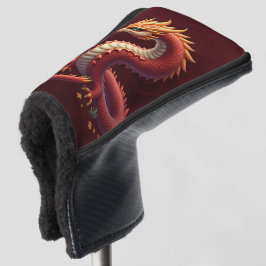 黄金の蛇龍 ゴルフヘッドカバー