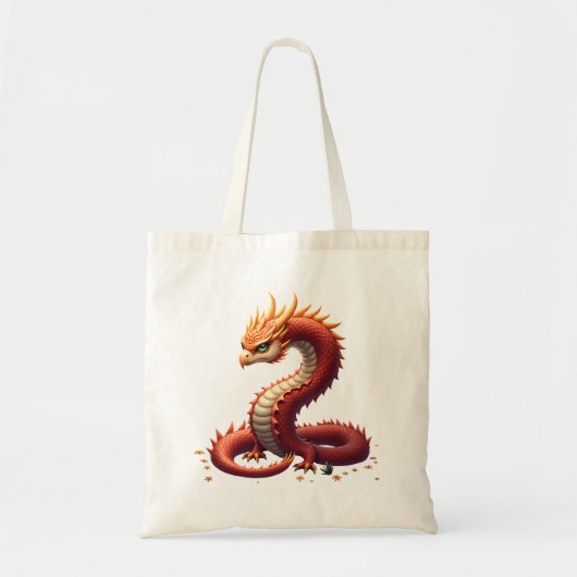 黄金の蛇龍 トートバッグ (正面)