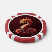 黄金の蛇龍 ポーカーチップ (シングル)