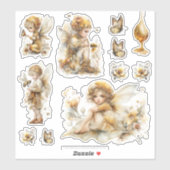 黄金の蜂蜜の妖精世界 - 2b 目覚め シール (シート)