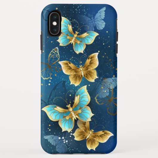 黄金の蝶々 Case-Mate iPhoneケース (裏面)